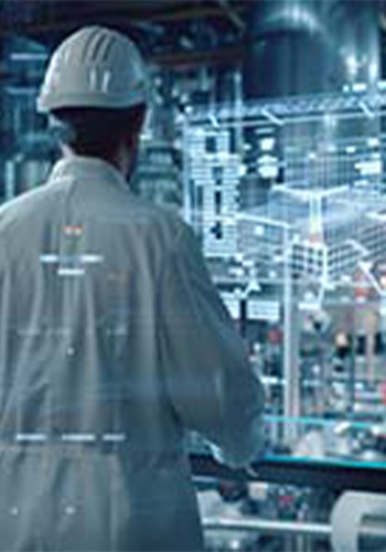 Photo production, clean room with stainless steel hardware